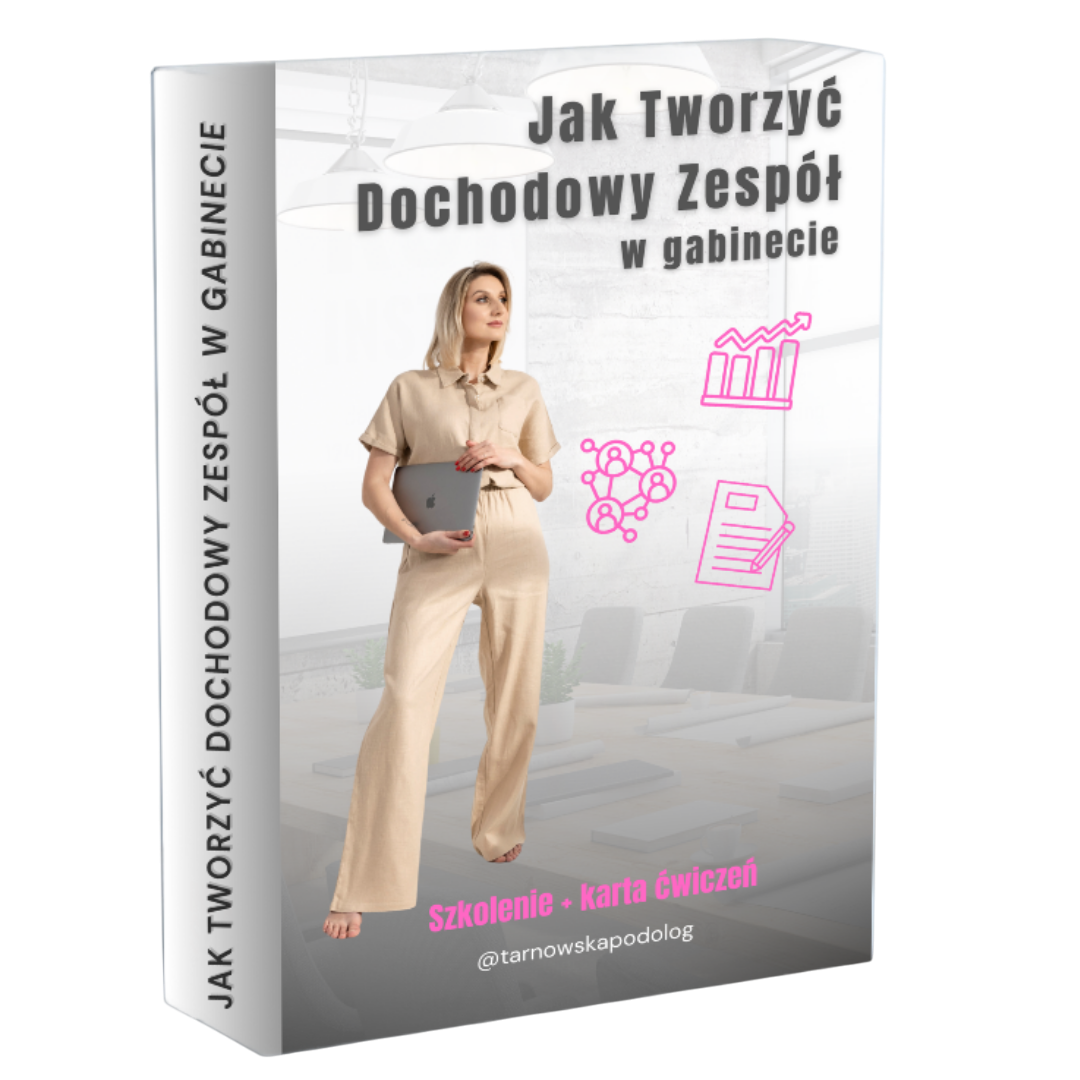 Nagranie wykładu " Zyskowna współpraca w gabinecie podologicznym"